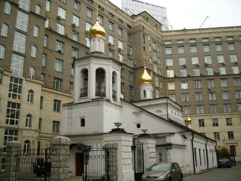 Церковь Михаила Архангела (Покрова Пресвятой Богородицы) в Овчинниках, Замоскворечье (Центральный административный округ (ЦАО), г. Москва). фасады