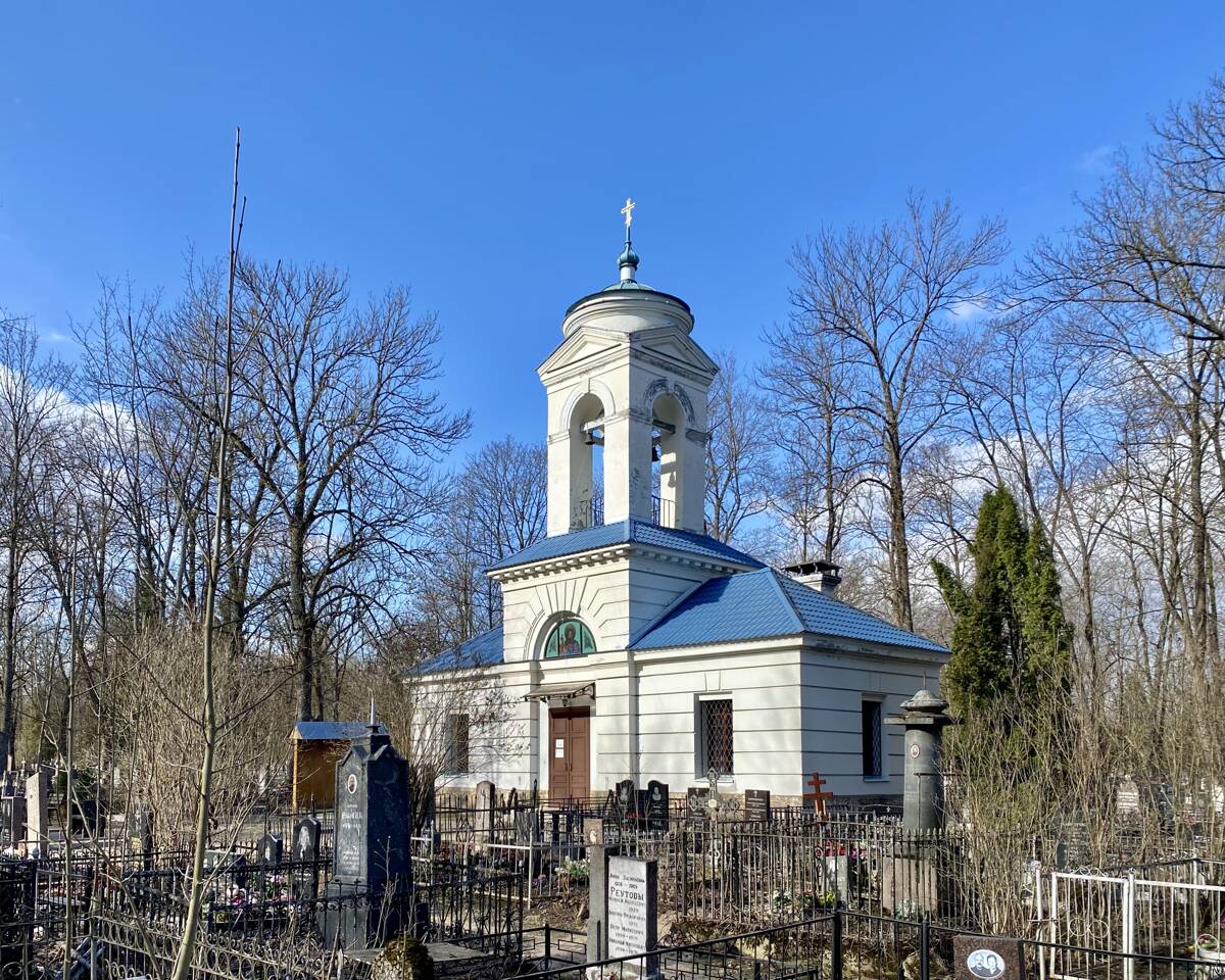 Часовня Николая Чудотворца, Пушкин (София) (Санкт-Петербург, Пушкинский район, г. Санкт-Петербург). фасады, Вид с ЮВ