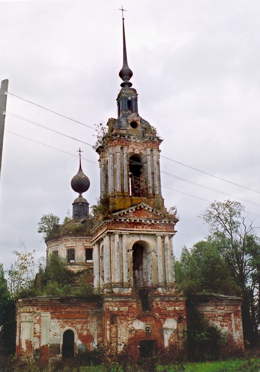 Апухтино. Церковь Благовещения Пресвятой Богородицы. фасады