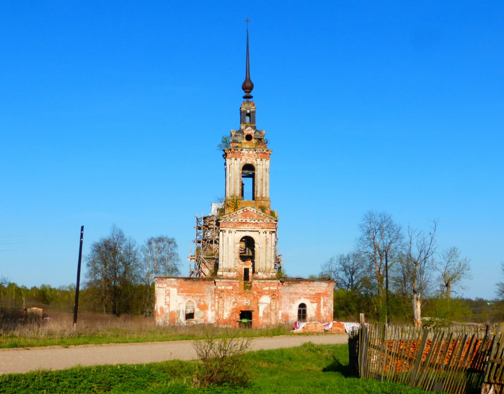 Апухтино. Церковь Благовещения Пресвятой Богородицы. фасады