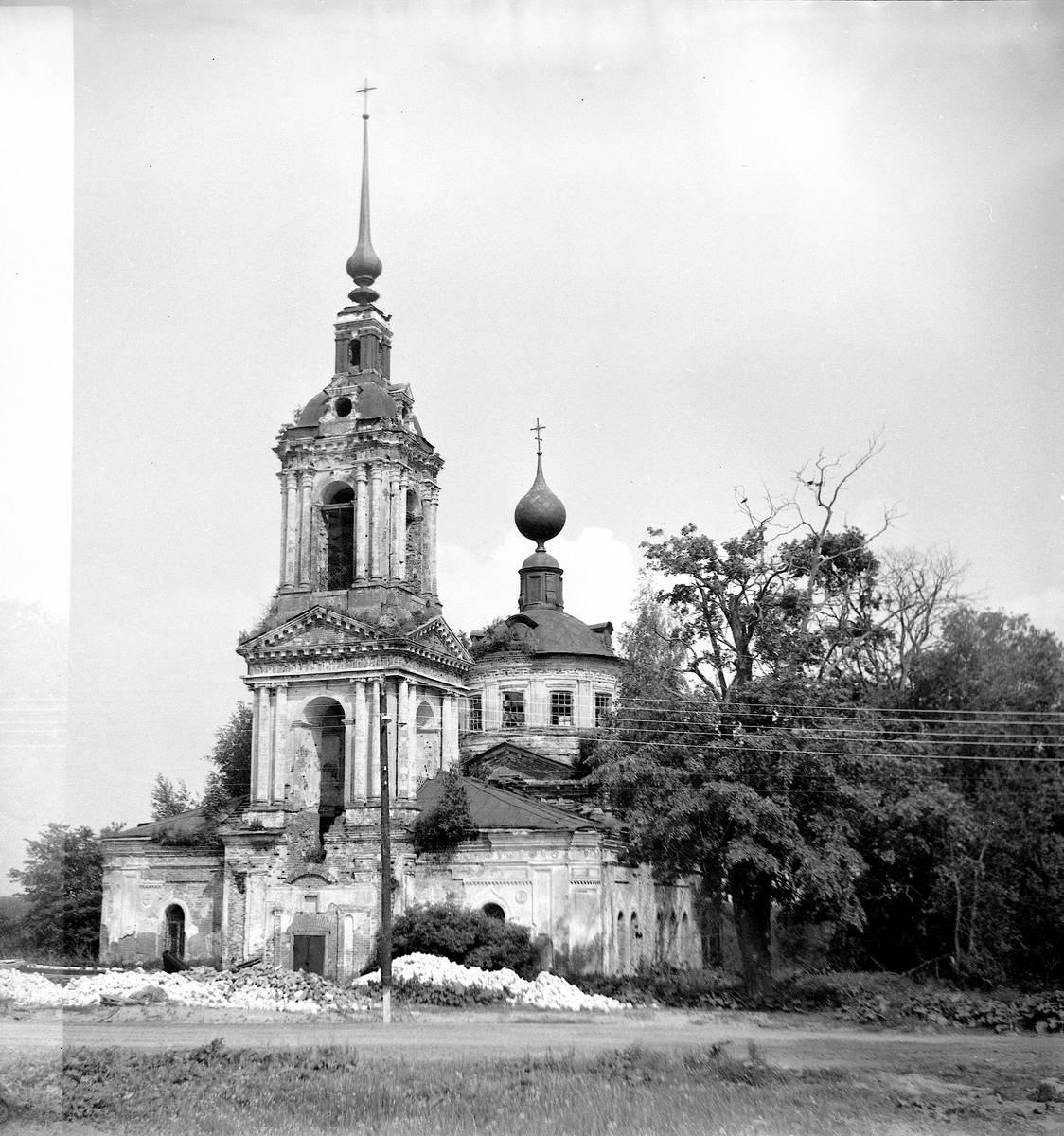 фасады. Церковь Благовещения Пресвятой Богородицы, Апухтино (Калязинский район, Тверская область)