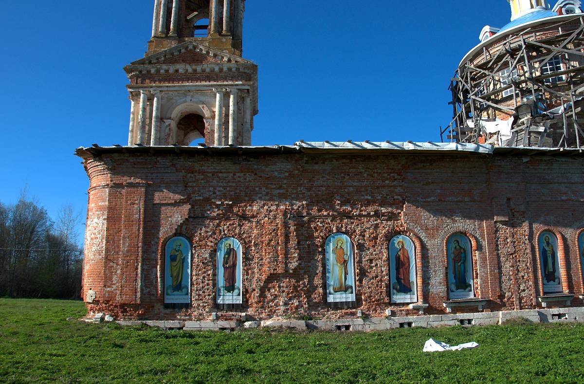 архитектурные детали. Церковь Благовещения Пресвятой Богородицы, Апухтино (Калязинский район, Тверская область)