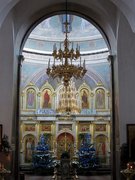 Церковь Иверской иконы Божией Матери (Георгия Победоносца) на Всполье, Замоскворечье (Центральный административный округ (ЦАО), г. Москва). интерьер и убранство