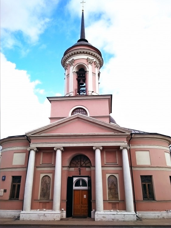 Церковь Иверской иконы Божией Матери (Георгия Победоносца) на Всполье, Замоскворечье (Центральный административный округ (ЦАО), г. Москва). фасады