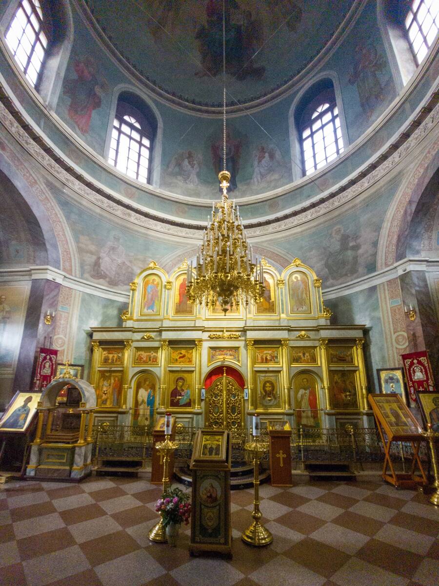 Церковь Иверской иконы Божией Матери (Георгия Победоносца) на Всполье, Замоскворечье (Центральный административный округ (ЦАО), г. Москва). интерьер и убранство