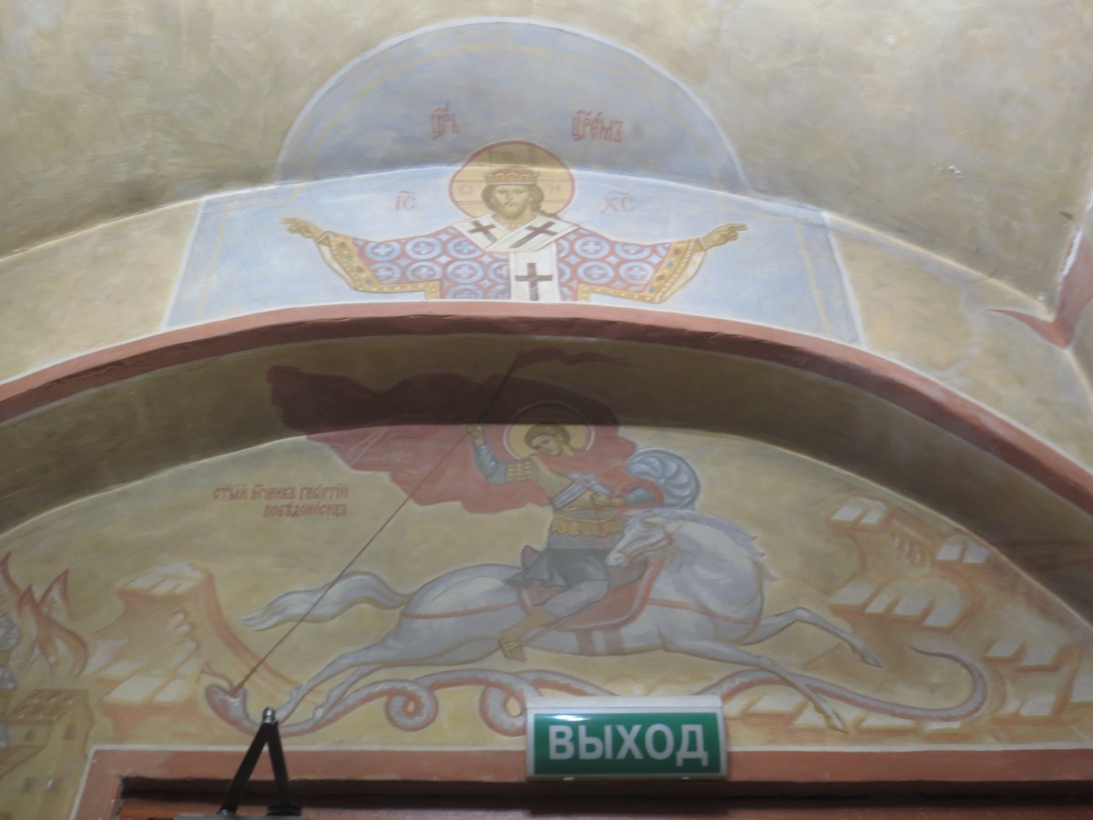 Церковь Михаила Архангела (Покрова Пресвятой Богородицы) в Овчинниках, Замоскворечье (Центральный административный округ (ЦАО), г. Москва). интерьер и убранство