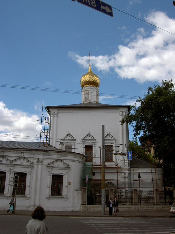 Мещанский. Церковь Успения Пресвятой Богородицы в Печатниках. документальные фотографии