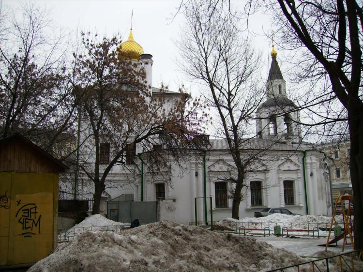 Церковь Успения Пресвятой Богородицы в Печатниках, Мещанский (Центральный административный округ (ЦАО), г. Москва). фасады