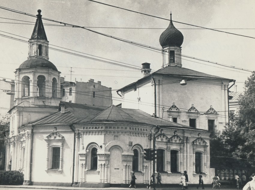 Церковь Успения Пресвятой Богородицы в Печатниках, Мещанский (Центральный административный округ (ЦАО), г. Москва). фасады