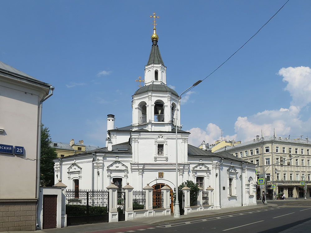 Церковь Успения Пресвятой Богородицы в Печатниках, Мещанский (Центральный административный округ (ЦАО), г. Москва). фасады