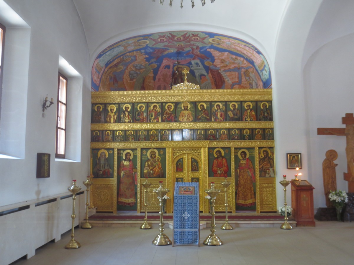 Церковь Успения Пресвятой Богородицы в Печатниках, Мещанский (Центральный административный округ (ЦАО), г. Москва). интерьер и убранство