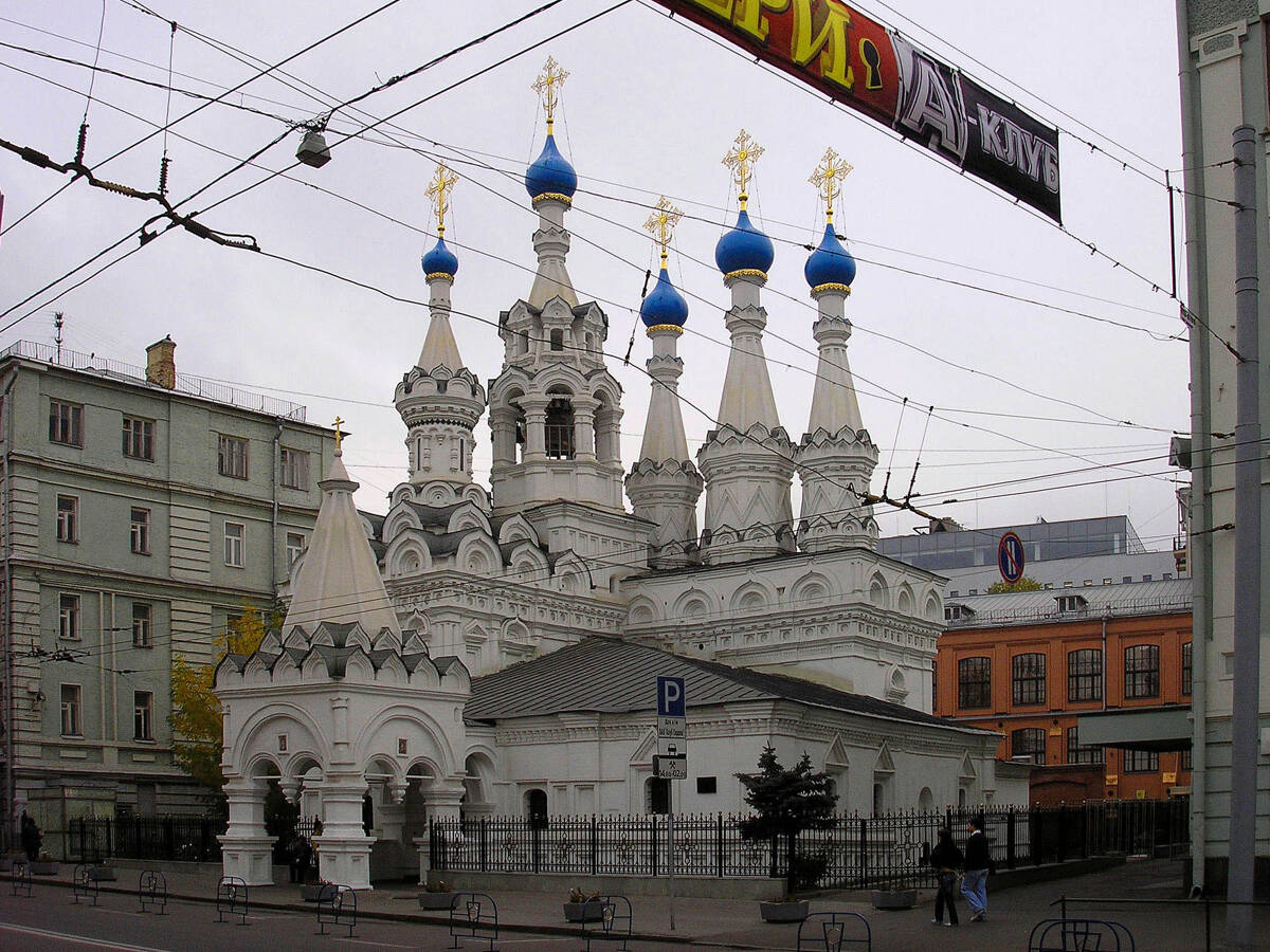 Тверской. Церковь Рождества Пресвятой Богородицы в Путинках. фасады