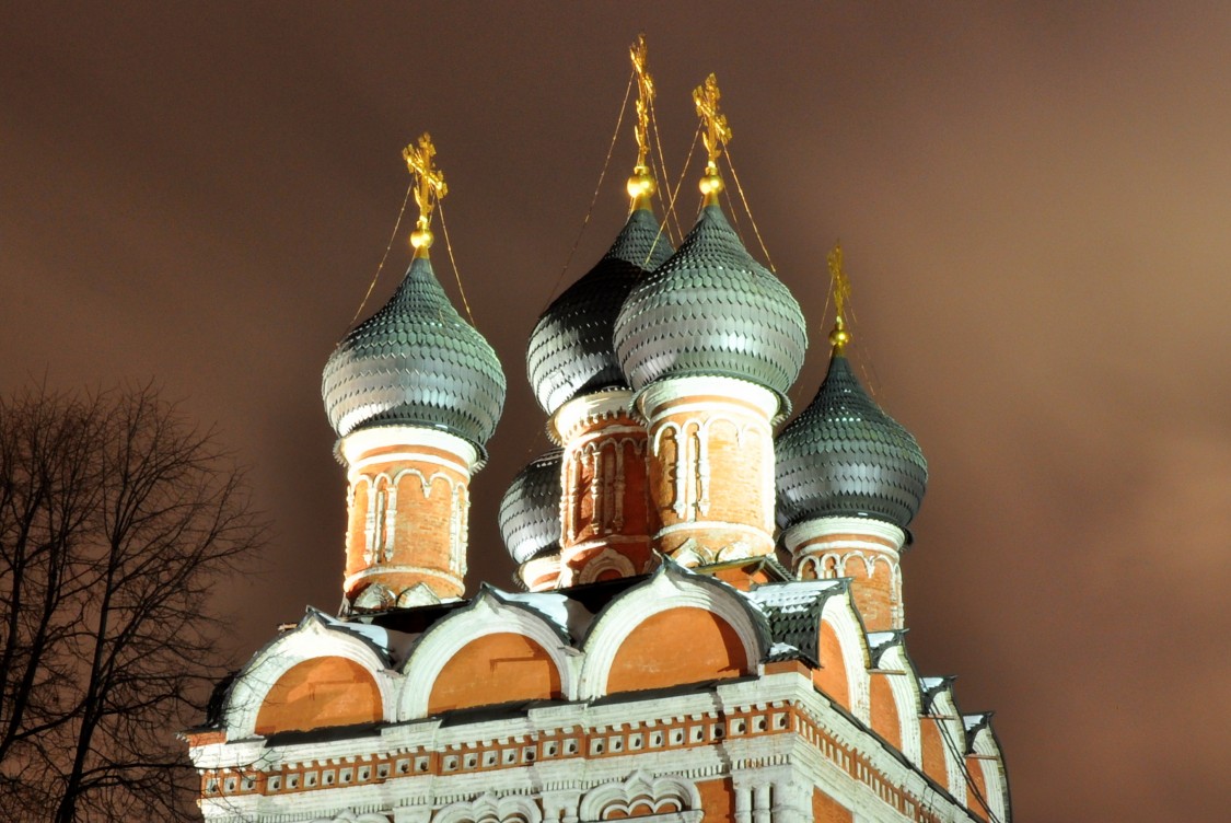 Высоко-Петровский монастырь. Собор Боголюбской иконы Божией Матери, Тверской (Центральный административный округ (ЦАО), г. Москва). художественные фотографии