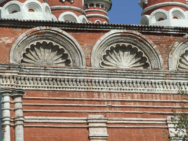 Высокопетровский монастырь. Церковь Сергия Радонежского, Тверской (Центральный административный округ (ЦАО), г. Москва). архитектурные детали