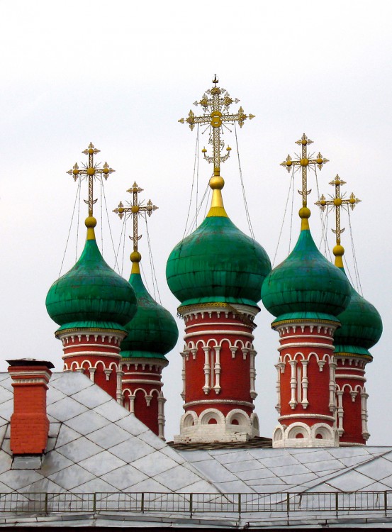 Высокопетровский монастырь. Церковь Сергия Радонежского, Тверской (Центральный административный округ (ЦАО), г. Москва). архитектурные детали
