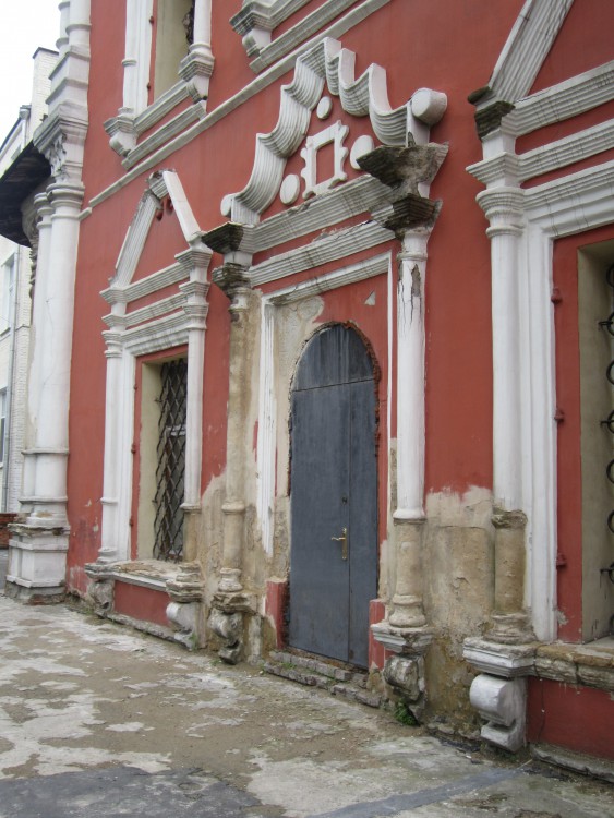 Высокопетровский монастырь. Церковь Сергия Радонежского, Тверской (Центральный административный округ (ЦАО), г. Москва). архитектурные детали