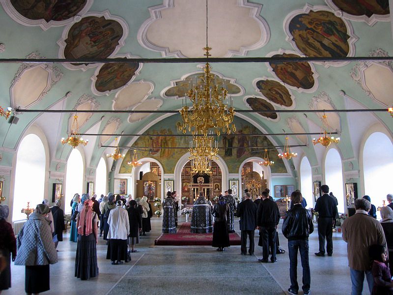 Высокопетровский монастырь. Церковь Сергия Радонежского, Тверской (Центральный административный округ (ЦАО), г. Москва). интерьер и убранство, Москва. Церковь Сергия Радонежского Высокопетровского монастыря.
