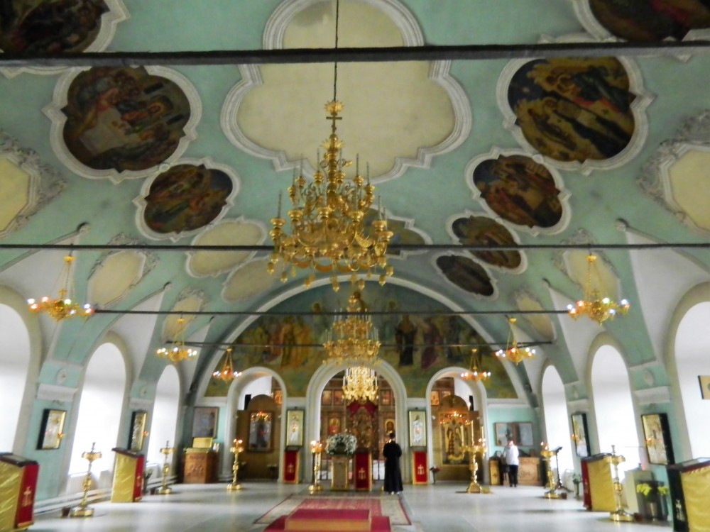 Высокопетровский монастырь. Церковь Сергия Радонежского, Тверской (Центральный административный округ (ЦАО), г. Москва). интерьер и убранство