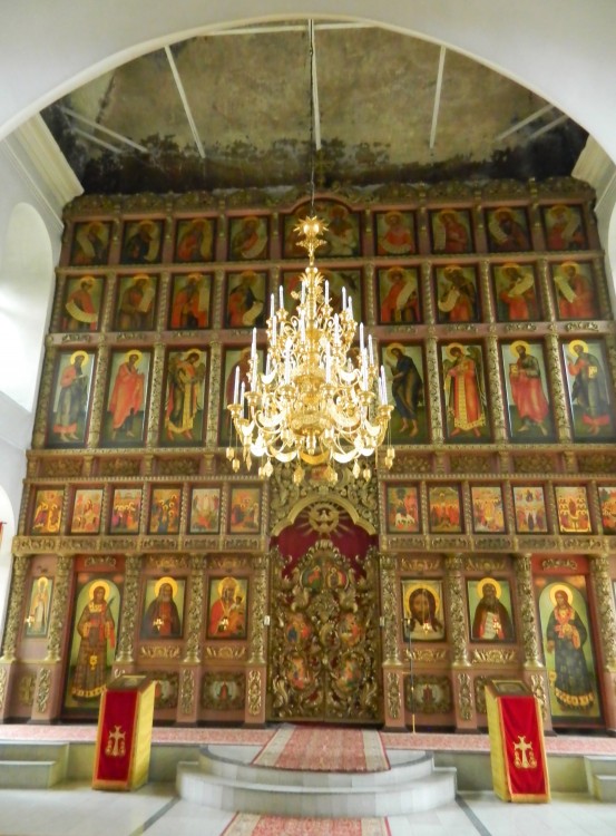 Высокопетровский монастырь. Церковь Сергия Радонежского, Тверской (Центральный административный округ (ЦАО), г. Москва). интерьер и убранство