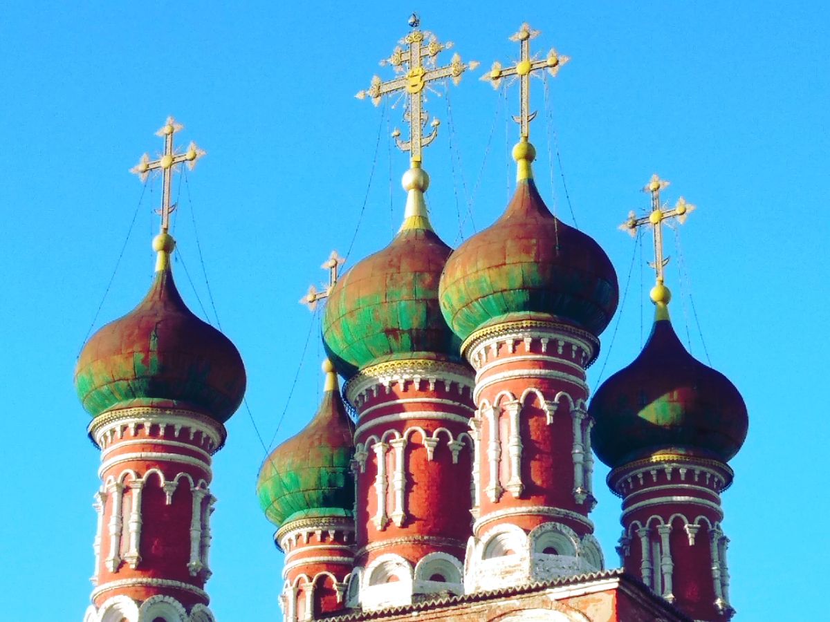 Тверской. Высокопетровский монастырь. Церковь Сергия Радонежского. архитектурные детали