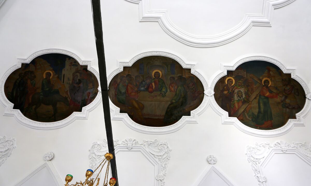 Высокопетровский монастырь. Церковь Сергия Радонежского, Тверской (Центральный административный округ (ЦАО), г. Москва). интерьер и убранство