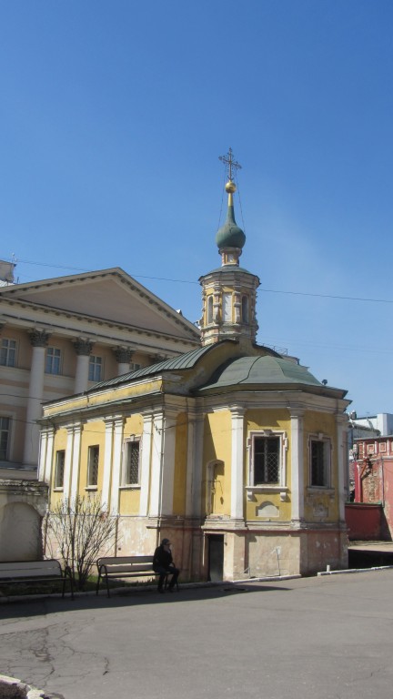 Высоко-Петровский монастырь. Церковь Толгской иконы Божией Матери, Тверской (Центральный административный округ (ЦАО), г. Москва). фасады