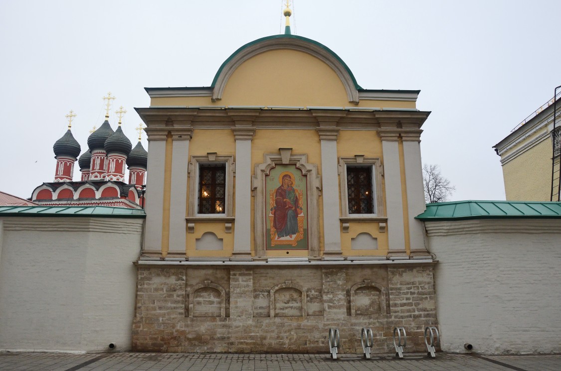 Высоко-Петровский монастырь. Церковь Толгской иконы Божией Матери, Тверской (Центральный административный округ (ЦАО), г. Москва). фасады