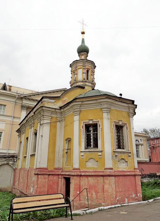 Высоко-Петровский монастырь. Церковь Толгской иконы Божией Матери, Тверской (Центральный административный округ (ЦАО), г. Москва). фасады
