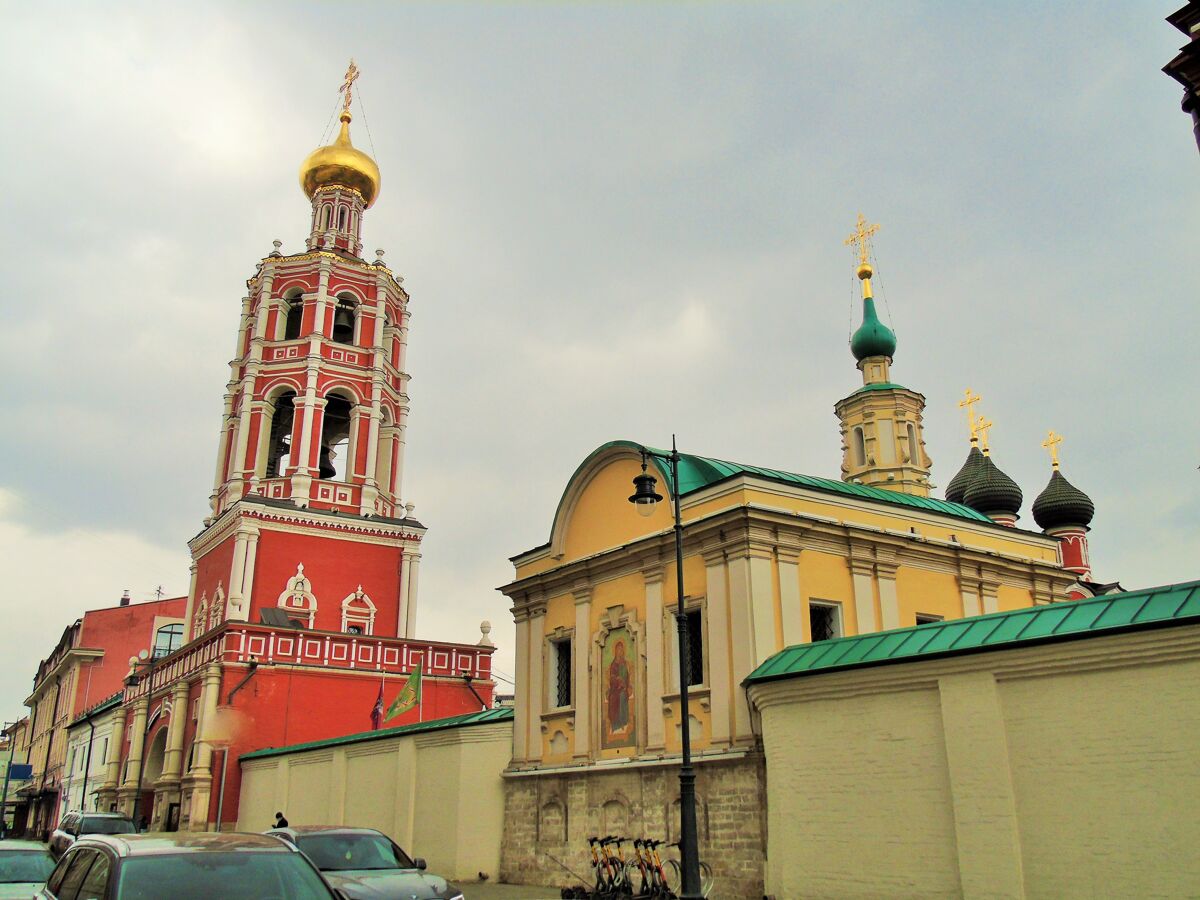 Высоко-Петровский монастырь. Церковь Толгской иконы Божией Матери, Тверской (Центральный административный округ (ЦАО), г. Москва). фасады