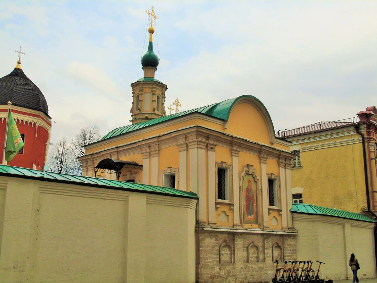 Высоко-Петровский монастырь. Церковь Толгской иконы Божией Матери, Тверской (Центральный административный округ (ЦАО), г. Москва). фасады