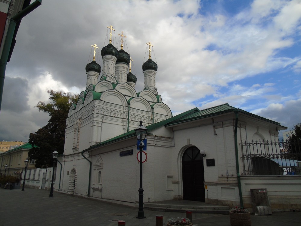 Замоскворечье. Церковь Михаила и Феодора Черниговских под Бором. фасады