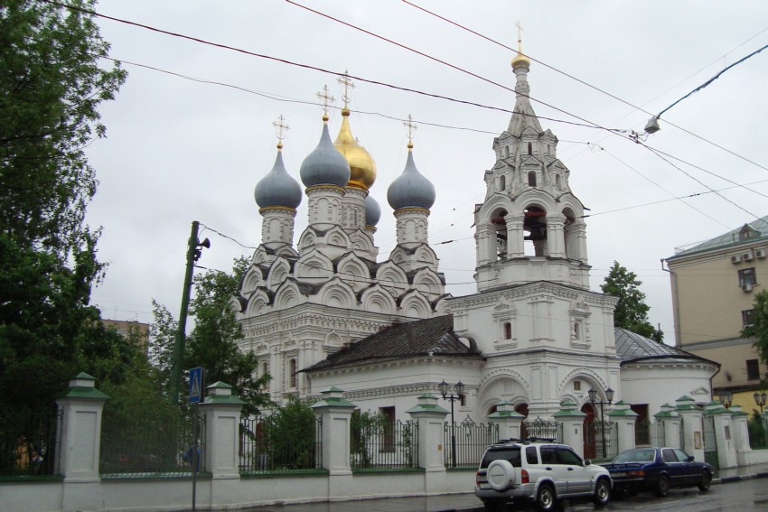 Замоскворечье. Церковь Николая Чудотворца в Пыжах. фасады