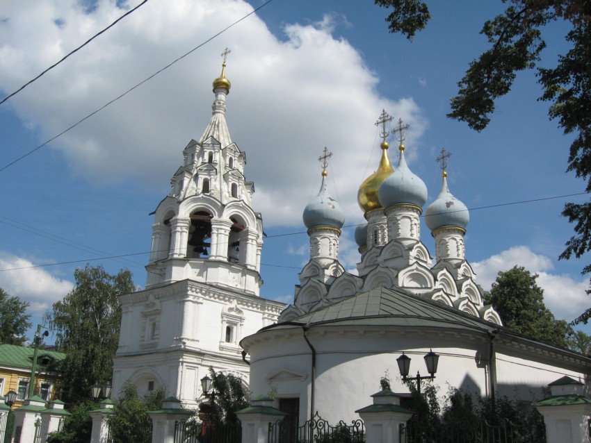 Замоскворечье. Церковь Николая Чудотворца в Пыжах. фасады