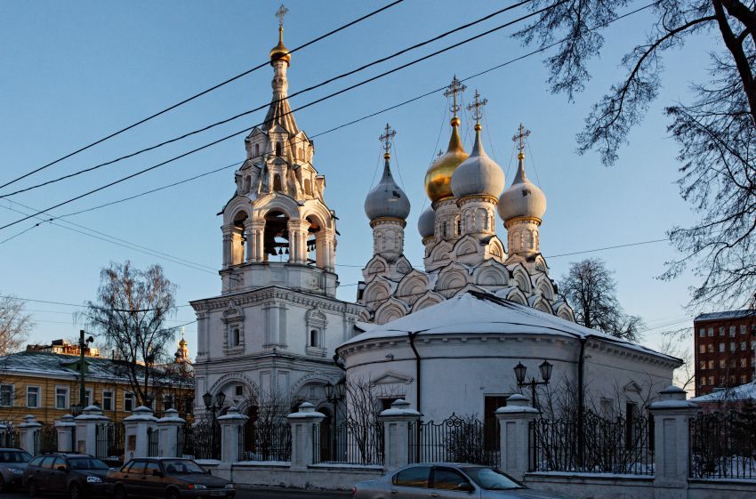 Замоскворечье. Церковь Николая Чудотворца в Пыжах. фасады