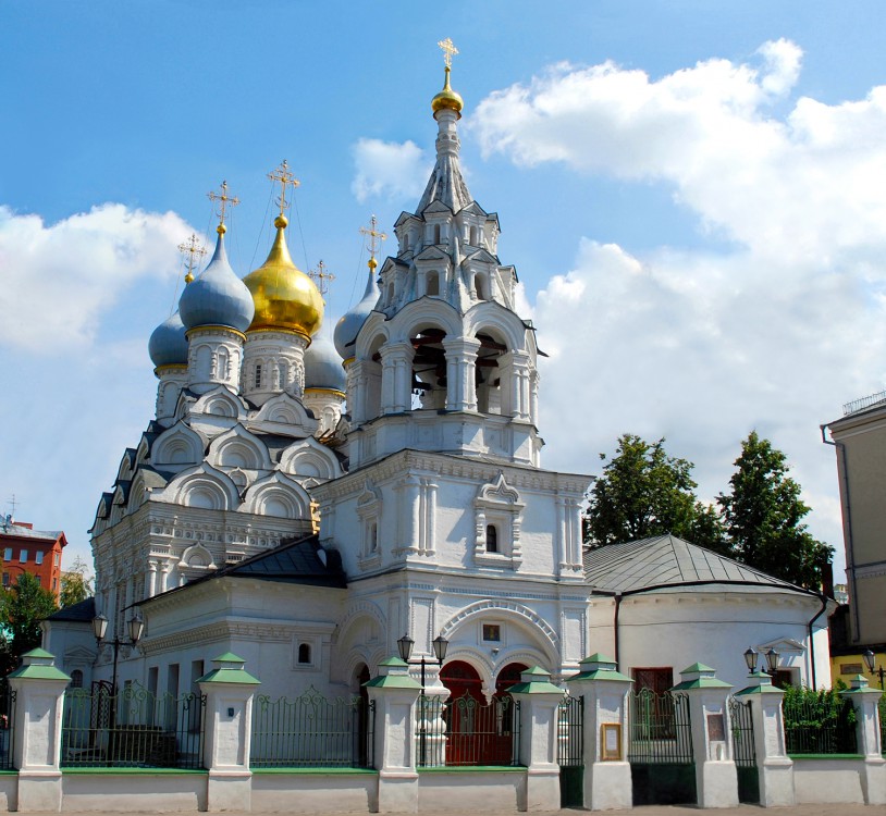 Церковь Николая Чудотворца в Пыжах, Замоскворечье (Центральный административный округ (ЦАО), г. Москва). фасады
