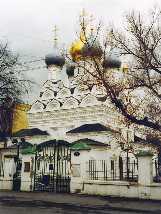 Церковь Николая Чудотворца в Пыжах, Замоскворечье (Центральный административный округ (ЦАО), г. Москва). фасады