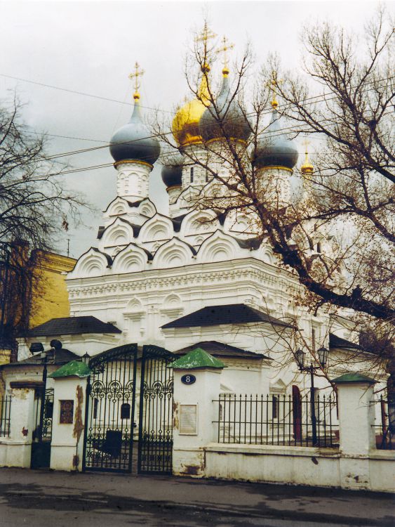 Замоскворечье. Церковь Николая Чудотворца в Пыжах. фасады