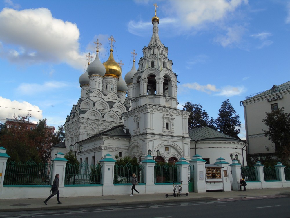 Замоскворечье. Церковь Николая Чудотворца в Пыжах. фасады