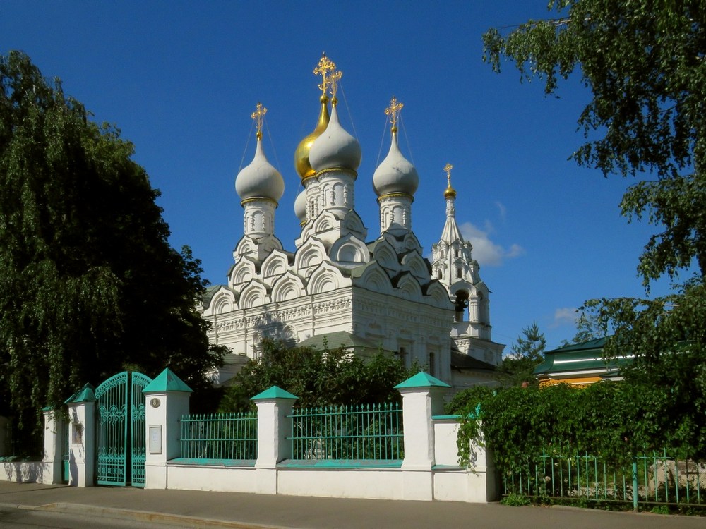 Замоскворечье. Церковь Николая Чудотворца в Пыжах. фасады