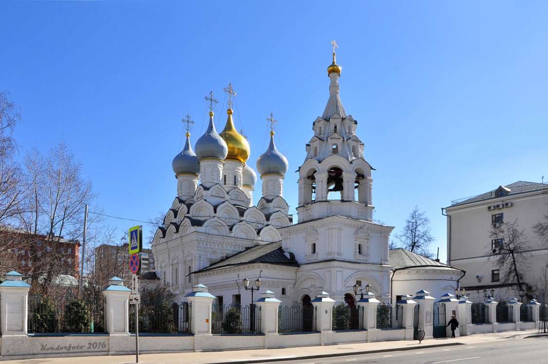 Церковь Николая Чудотворца в Пыжах, Замоскворечье (Центральный административный округ (ЦАО), г. Москва). фасады
