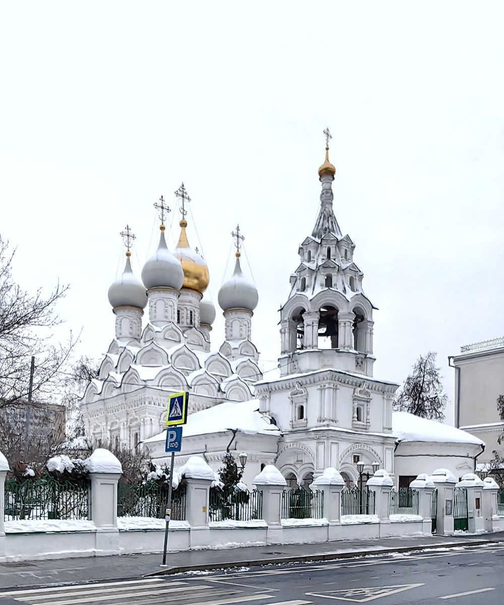 фасады. Церковь Николая Чудотворца в Пыжах, Замоскворечье (Центральный административный округ (ЦАО), г. Москва)