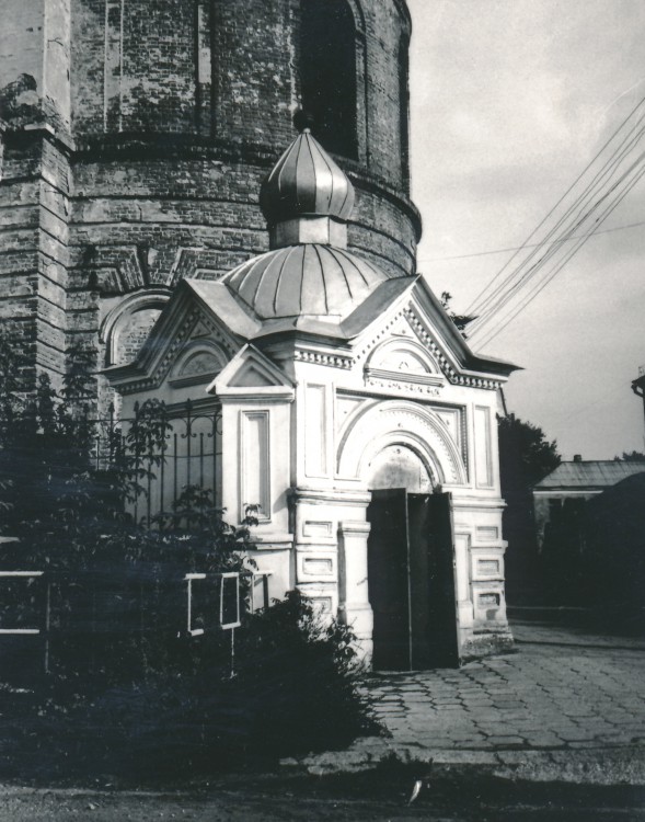 Часовня Успения Пресвятой Богородицы, Елец (Елецкий район и г. Елец, Липецкая область). фасады