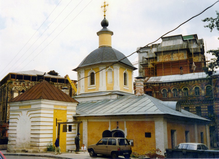 Церковь Сергия Радонежского в Крапивниках, Тверской (Центральный административный округ (ЦАО), г. Москва). фасады