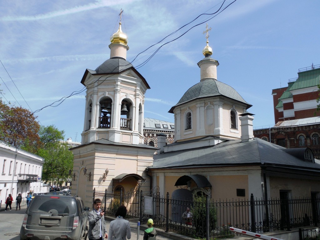 Тверской. Церковь Сергия Радонежского в Крапивниках. фасады