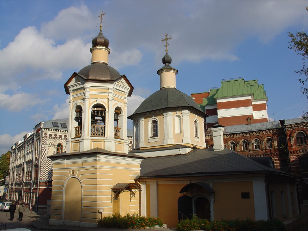 Церковь Сергия Радонежского в Крапивниках, Тверской (Центральный административный округ (ЦАО), г. Москва). фасады