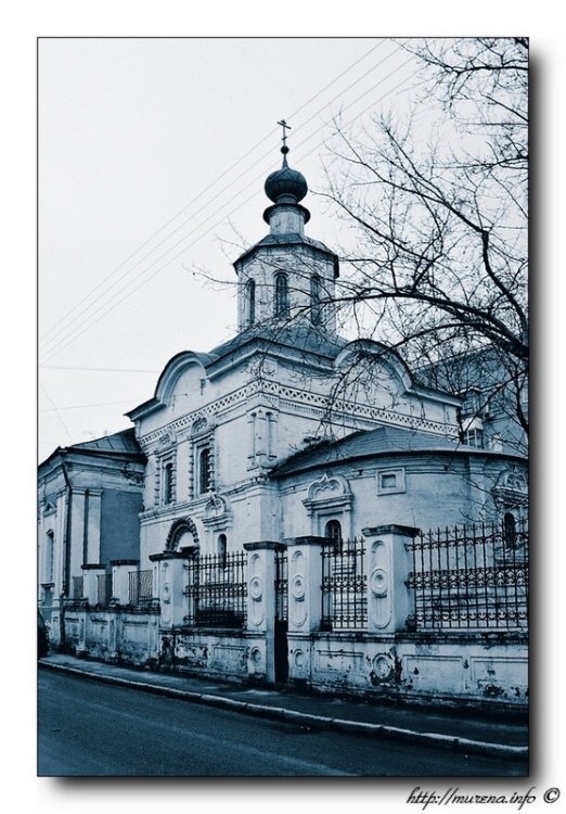 Церковь Усекновения главы Иоанна Предтечи под Бором, Замоскворечье (Центральный административный округ (ЦАО), г. Москва). архитектурные детали