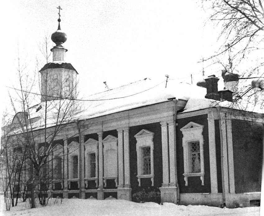 Церковь Усекновения главы Иоанна Предтечи под Бором, Замоскворечье (Центральный административный округ (ЦАО), г. Москва). архитектурные детали