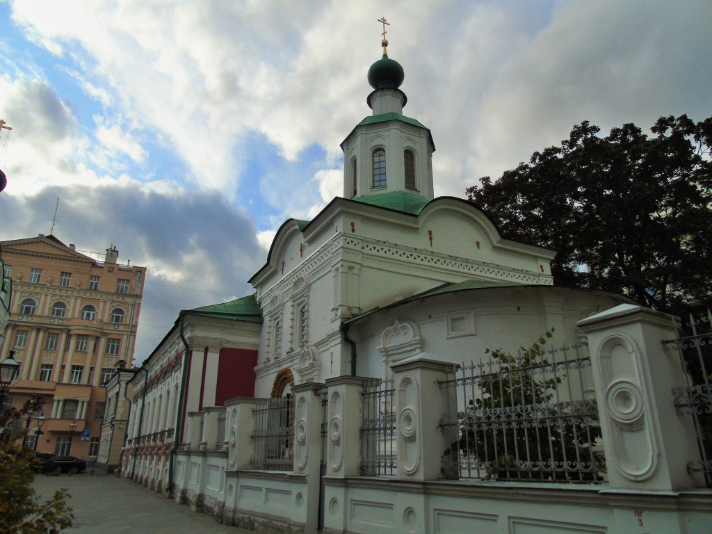 Церковь Усекновения главы Иоанна Предтечи под Бором, Замоскворечье (Центральный административный округ (ЦАО), г. Москва). фасады
