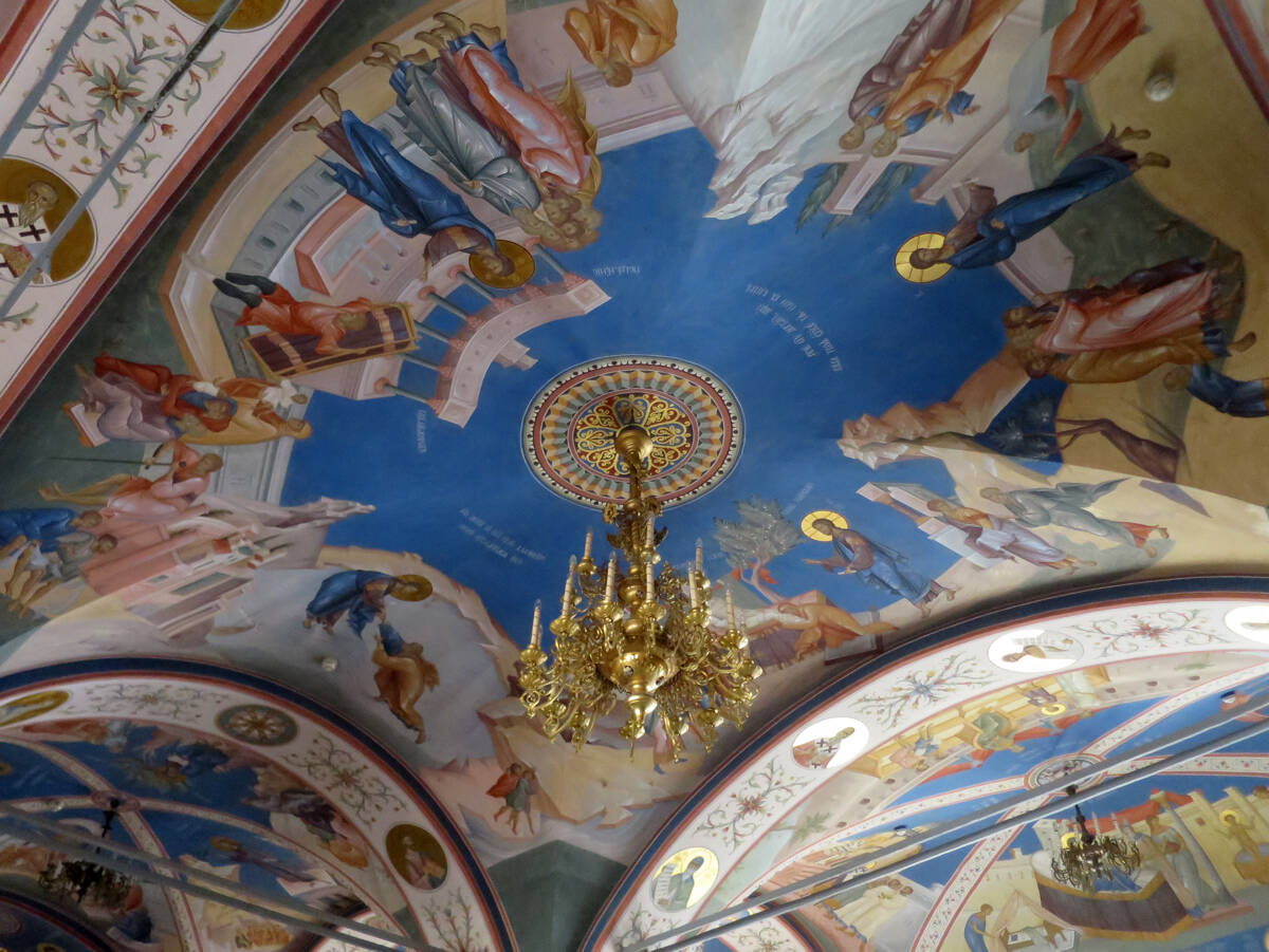 Церковь Усекновения главы Иоанна Предтечи под Бором, Замоскворечье (Центральный административный округ (ЦАО), г. Москва). интерьер и убранство