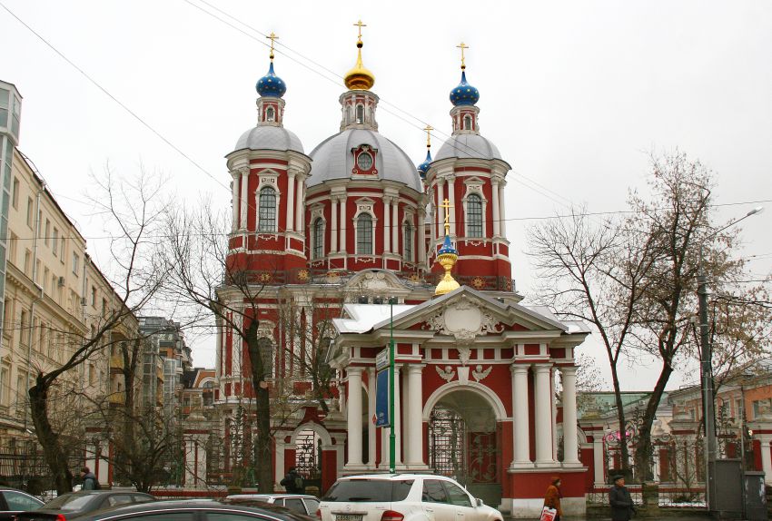 Замоскворечье. Церковь Климента, папы Римского. фасады